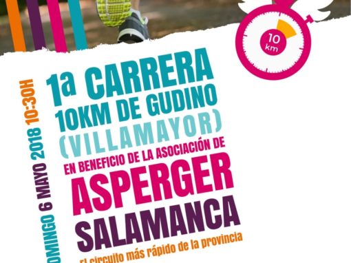 1ª carrera en beneficio de la Asociación de Asperger de Salamanca