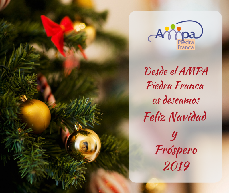 Feliz Navidad y Próspero 2018